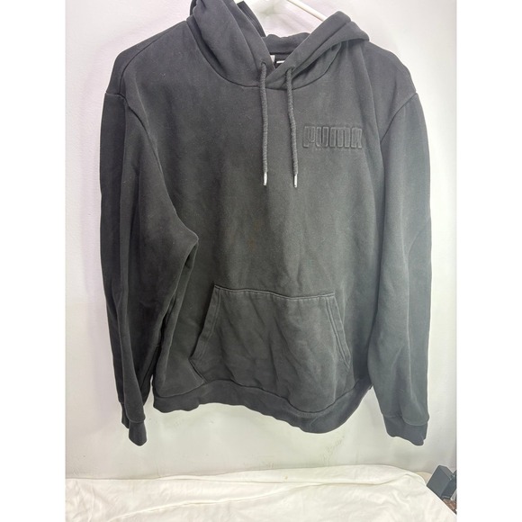 Puma Men's Mid-weight Modern Basics V2 Fleece Hoodie size large - Picture 1 of 6